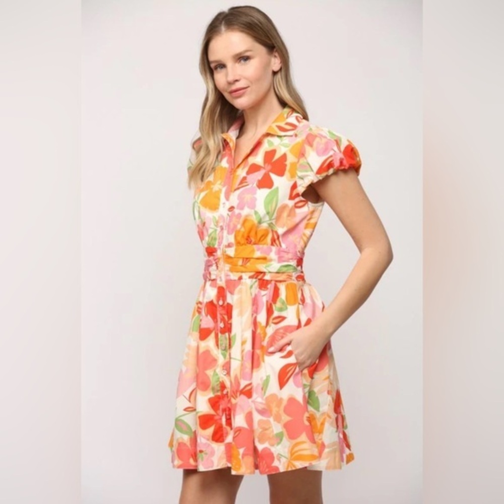 Fate Floral Cotton Dress